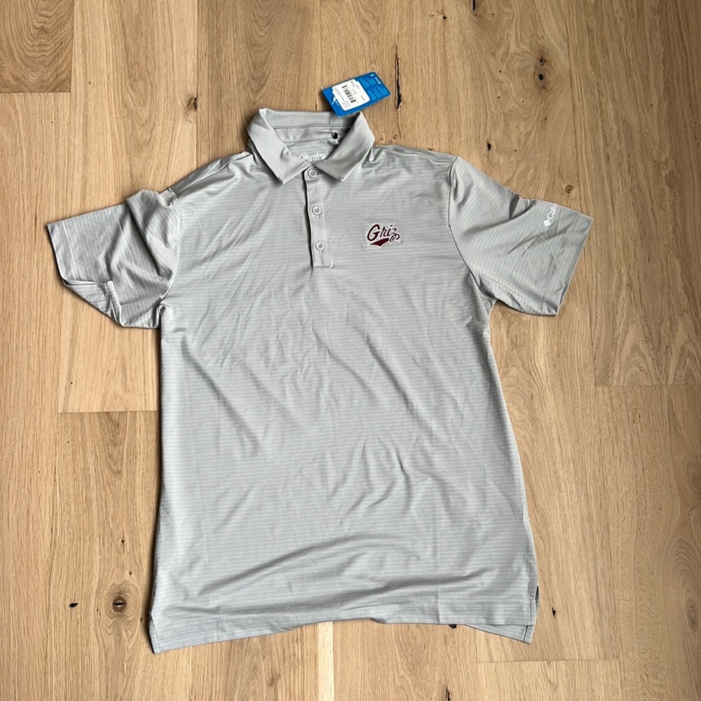 New With Tags Montana Griz Golf Shirt